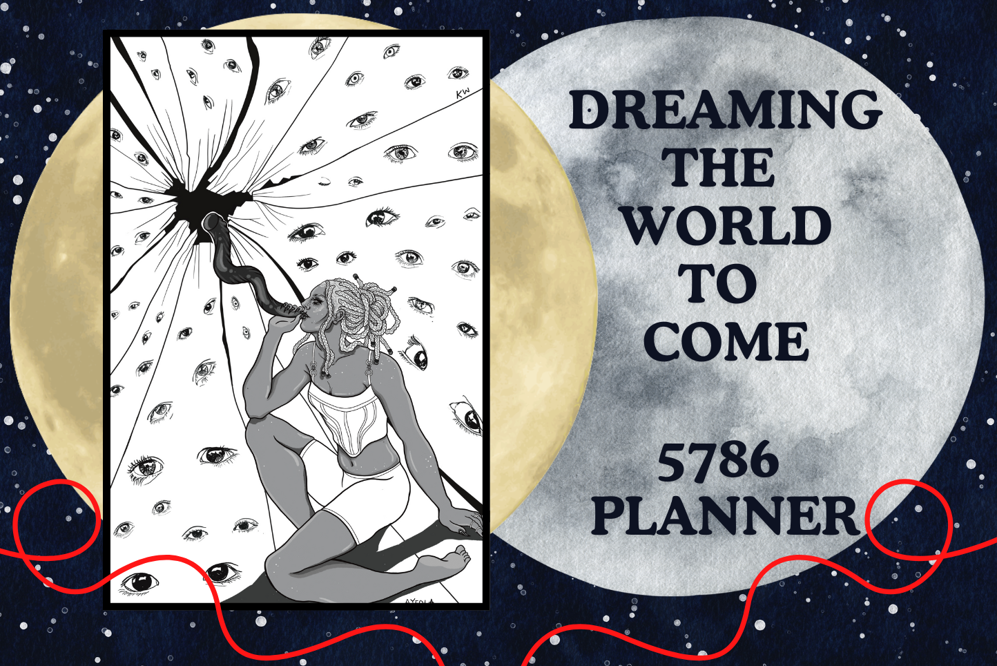 10% OFF SALE: 5786 Dreaming the World to Come Planner