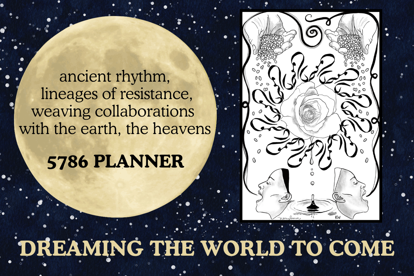 10% OFF SALE: 5786 Dreaming the World to Come Planner
